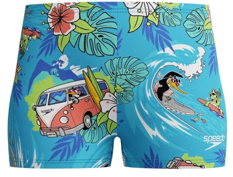 Speedo Baby - Jungen Learn to Swim Allover Aquashorts Schwimmbekleidung (1er Pack)