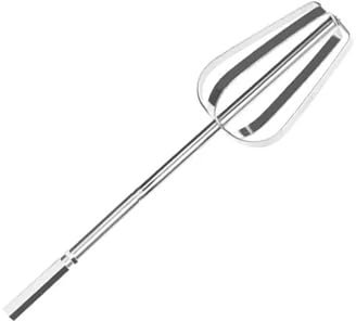 FIRU（ひと） Compatible For Kitchen Stainless Steel Egg Beater Mixer Compatible For Egg Baking Compatible For Kitchen Accessories Cream Butter Whisk Mixer Suitable For Electric Drill(Square head)