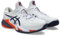 ASICS Homme Court FF 3 Sneaker, Blanc/Violet GRISÂTRE, 42 EU