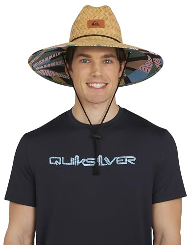 Quiksilver Wide Brim Outdoor Sun Protection Lifeguard Sombrero para el Sol para Hombre