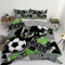 GOLETULD Fußball Bettwäsche-Set, 135x200 cm, Microfaser, Mit 1 Kissenbezug 80x80 Mit Reißverschluss, Sportliches Design für Jungen