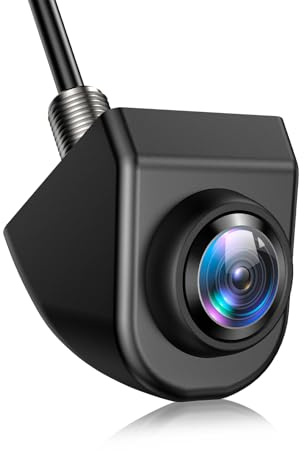 AUTO-VOX Car Reversing Camera: 6 Switchable Systems - Easy Button Switching,180° Wide Angle Lens, No Fisheye Effect, Stealth OEM Style,1080P HD, IP69K Waterproof Parking Camera for Car, SUV, Truck