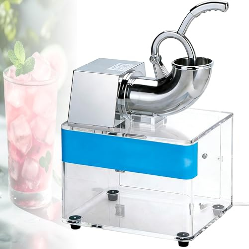 ZhlCrioxenic Elettrico Tritaghiaccio,Tritaghiaccio per Granite E Macchina per Granita,Cono della Neve del Ghiaccio di Tritaghiaccio,for Feste, Riunioni di Famiglia, Eventi B