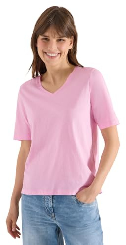 Basic T-Shirt mit Kurzarm und V-Neck