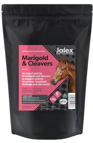 Jalex Equine Marigold and Cleavers Horse Lymphatic and Urinary Support Supplement (1.8KG)