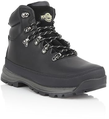 Northwest Territory Men's Pelly Hiking Boot (7 UK, Black, numeric_7)