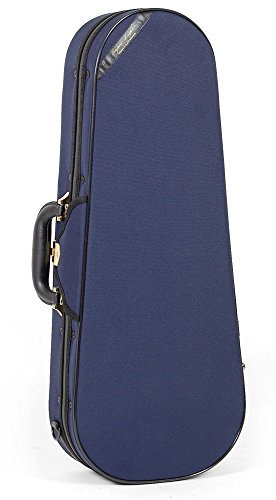 Custodia per violino 4/4 per volare, leggera e stabile - ROKKOMANN SuperLight (blu)