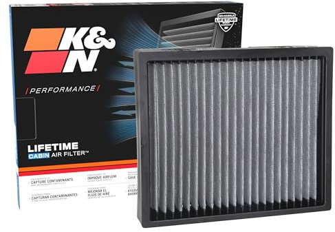 K&N Premium Innenraumfilter: Hochleistung, waschbar, sauberer Luftstrom zu Ihrer Kabine: kompatibel mit 2012-2015 TESLA S, VF1015