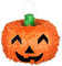 Boland 30941- Piñata Kürbis, Orange, Halloween, Dekoration, Mottoparty, Süßigkeiten, Spielzeug, Kinder