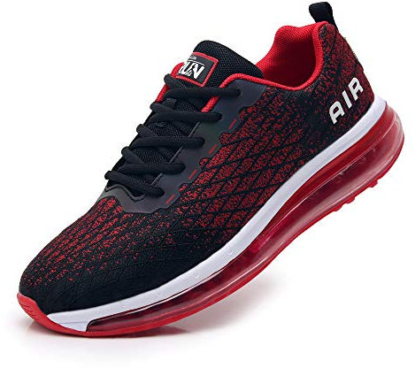 Azooken Scarpe Sportive Uomo Donna Scarpe da Corsa Cuscino Ad Aria Sneaker Tempo Libero Fitness Sneaker da Esterno Traspirante Leggera （8998-BRD45）