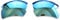 POLARLENS Verres de rechange polarisés pour Oakley Flak Jacket 2.0 XL – Compatibles avec les lunettes de soleil Oakley Flak Jacket 2.0 XL (bleu glacier)