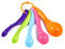 5 Meßlöffel Set Kunststoff Teaspoon Tablespoon Löffel Maßlöffel Messbecher Kunststoff Bunte Dosierlöffel Kochen Backen Dosieren Dosierhilfe Für Messen Von Gewürzen, Zucker, Salz, Öl, Kaffee