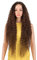 DÉBUT Lace Front Perücke Lockige Perücke für Damen 70 cm 230g Kunsthaar Hitzebeständige Faser 130% Dichte (70, TT6/33)
