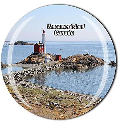 Vancouver Island Kanada Kühlschrankmagnet, Reise-Souvenir Geschenk, Kristall-Magnet-Sticker-Kollektion