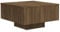 vidaXL Couchtisch Beistelltisch Wohnzimmertisch Kaffeetisch Sofatisch Teetisch Tisch Wohnzimmer Braun Eichen-Optik 60x60x31,5cm Holzwerkstoff
