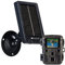 VisorTech Wildtiercamera: Full-HD-Wildkamera mit PIR-Sensor, Nachtsicht, inkl. Akku-Solarpanel (Wildkamera mit Nachtsichtfunktion, batteriebetrieben, Überwachungscamera)