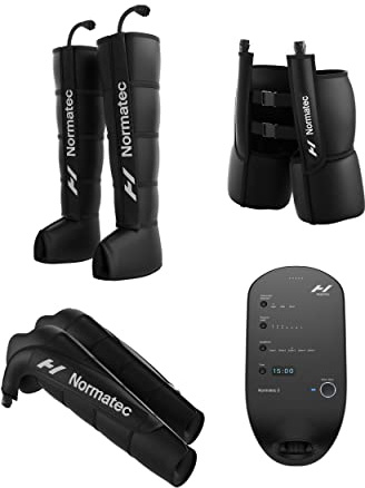 Hyperice Normatec 3 Full Body Sistema di recupero gambe braccia fianchi | Compressione ad aria | Dolori, tensioni e gonfiori muscolari | 7 livelli | Migliora la circolazione | ZoneBoost | TSA