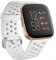 honecumi Armband Kompatibel mit Fitbit Versa 2/Versa Smart Watch Ersatz Armbänder Band für Damen Herren, Versa 2 Silikon Strap Buntes Klassisch Verstellbares Sport Band Zubehör - Kleine,Weiß