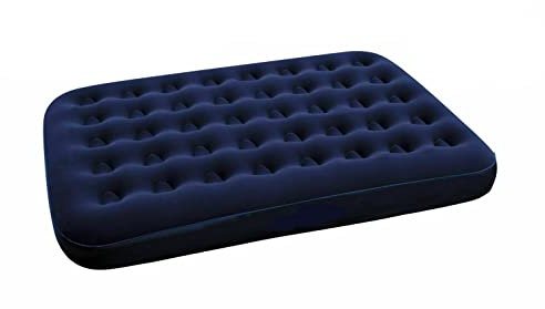 JOROBA Inflatable Mattress Air Bed - Air Mattress -Flocked top Portable Blow Up Camping Bed For Adults and Guests to keep them cool in summer, Indoor and Outdoor Use.(without pump, Double)