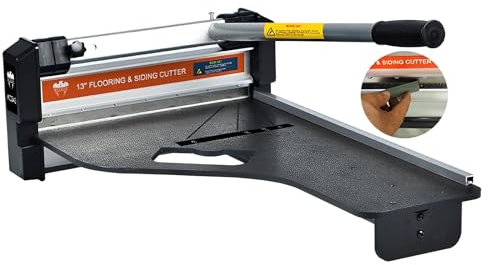 13 Floor Cutter, 12mm Laminate Flooring Cutter Kit For Laminate, Engineered Hardwood, Siding, LVT, VCT, SPC, LVP, WPC and Vinyl Plank