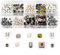 SCOOYUCK 200 Pièces Micro Interrupteur, Normalement ouvert, Bouton Poussoir Electronique Flick Switch Kits