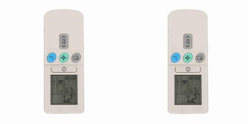 SUNGOOYUE Lot de 2 Télécommandes de Refroidissement pour Climatiseur RAR-3U2 de Remplacement AC Compatible avec Split Type pour RAR 2A RAR 52P1 RAR 2SP1 RAR 3U4 RAR 2P2