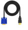 Stecker auf VGA DSUB Stecker-Video-Adapterkabel, erhältlich in 1, 5, 1, 8, 3 und 5 Meter Länge, hohe Bandbreite (5 Meter)