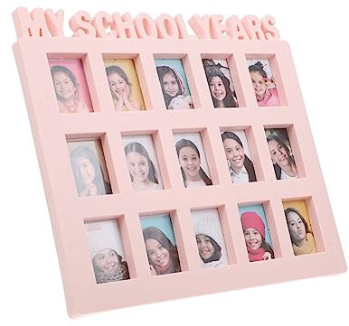 Cabilock Fotorahmen Für Klassenrekorde Bilderrahmen Für Kindergarten Bis Abschlussfeier Fotorahmen Für Kinder Fotorahmen Für Schultage Personalisierter Bilderrahmen K 12 Fotorahmen