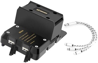 Porta Cellulare Moto Per BMW R1200RT R1250RT 2014 - 2020 Moto USB Del Telefono Mobile Di Navigazione GPS Staffa Di Ricarica Senza Fili Supporto Del Telefono Supporto Telefono Bicicletta(Wireless and U