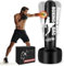 JUOIFIP Boxsack Erwachsene 180cm Aufblasbare Boxsack Stehend Freistehende Kickboxsäcke Ausrüstung für das Training MMA Muay Thai Fitness zu verwenden