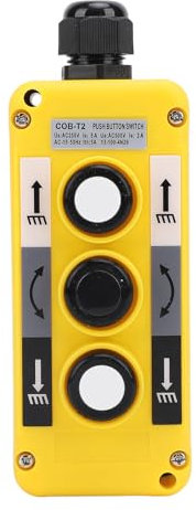 Kran -Druckknopfschalter Regenfester elektrischer Heizung nach oben Druckschalter für industrielle Steuergeräte AC250V 5A 500V 2A