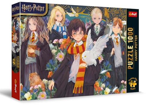 Trefl Premium Plus Quality - Harry Potter Puzzle - 1000 Teile, Puzzleserie mit beliebten Charakteren, für Erwachsene und Kinder ab 14 Jahren