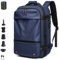 FAFAKO Airbag Rucksack, Travel Vacpack Rucksack, 60l Expandable Backpack with Vacuum Compression, Water Resistant Bags(Blue,Air Pump)