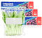 45PCS Zip Lock Food Storage Freezer Bags, TAIYUNWEI Large Reusable Food Bags with Expandable Bottom–Freezer and Microwave Safe, for Sanwich, Fruit, Snack, Veggie, Grain, Meat (45PCS-Large-One Gallon)