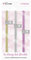 bloom daily planners Elastic Planner Bands with Pen Holder Loop - Set of 3 Stretchy Closure Bands/Bookmarks for Planners, Journals, Notebooks & More - Metallic