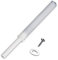 Blum® Türschnäpper 956A1002 Langversion seidenweiß mit Magnet und Haftplatte zum Einbohren (ø 10 x 76 mm) Möbeltürschnäpper Push to Open