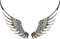 Fliyeong 3D Auto Aufkleber Flügel Engelsflügel Metall Dreidimensionale Modische Emblem