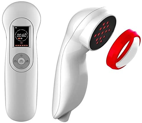 Kaltlaser Therapy Softlaser Lasertherapiegerät mit Schutzbrille Akupunktur Cold Low Level Laser Therapie Neu 2024 USB Edition
