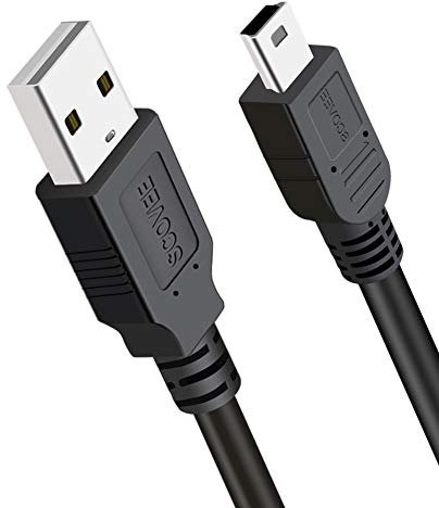 2-Pack USB Charger Cord for TI-84 Plus CE Graphing Calculator,TI 89,TI-Nspire CX/CX CAS,TI84 Plus CE Color/C Silver Calculators,Charging Power Data Cable for Texas Instruments Calculators Replacement