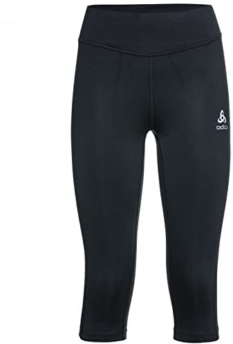 ODLO Sport Leggings Damen Essential Mesh I Laufhose Damen 3/4 I Lauftight