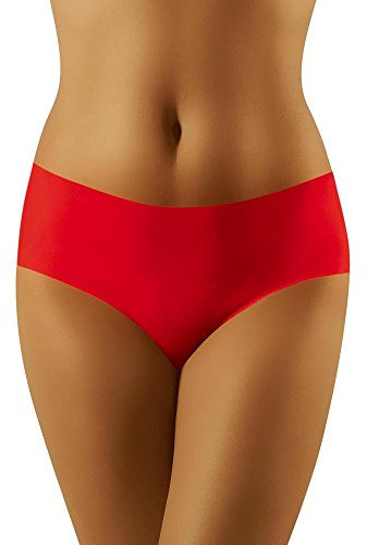 Wolbar Femmes Mini-Slips WB67, Rouge,M