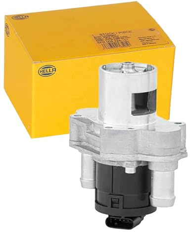 HELLA 6NU 014 864-531 AGR-Ventil - elektrisch - 5-polig | Kompatibel mit: MERCEDES-BENZ G-CLASS, SPRINTER 3,5-t Bus, SPRINTER 3,5-t Kasten, SPRINTER 3,5-t Kasten, SPRINTER 3