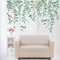 Runtoo Adesivi Murali Foglie di Vite Adesivi da Parete Piante Tropicali Fiori Verdi Uccelli Decorazioni Muro Soggiorno Cameretta Neonato Bambini Camera da Letto