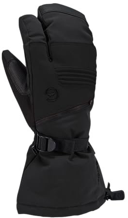 Gordini Gore-tex Storm 3-Finger-Handschuh für Herren, Schwarz, Small
