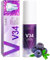 tkwwty Purple Toothpaste for Teeth Whitening, V34 Colour Corrector, Teeth Stain Removal, Mint Flavour