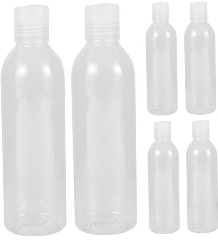 minkissy 12 Pièces Bouteilles Avec Bouteille De Vide Eau En Vrac Bouteille De Gel Vide Bouteille De Lotion Bouteilles Sensorielles Liquide Voyage Presse Bouteille