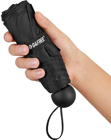 G4Free Compact Travel Umbrella UPF 50+ UV Protection Sun Blocking Mini Umbrellas for Men and Women