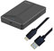 Mnueeop BoîTier de Disque Dur Mobile USB 3.1 2.5 Pouces SATA BoîTier de Disque Dur SSD Support de Disque Dur 15Mm pour Ordinateur Portable