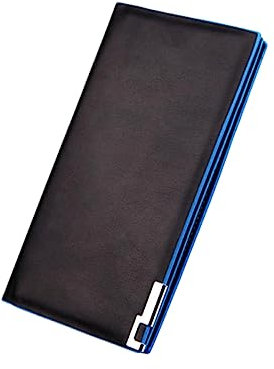 GALPADA Herren Geldbeutel Aus Pu- Business-geldbörse Praktische Halterung Für Männer Mit Zahlreichen Fächern Für Visitenkarten Bargeld Und Kleinigkeiten Robust Und Langlebig Für