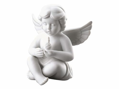 Rosenthal Engel m.GebTagskuch. Weiss Matt 9999 cm